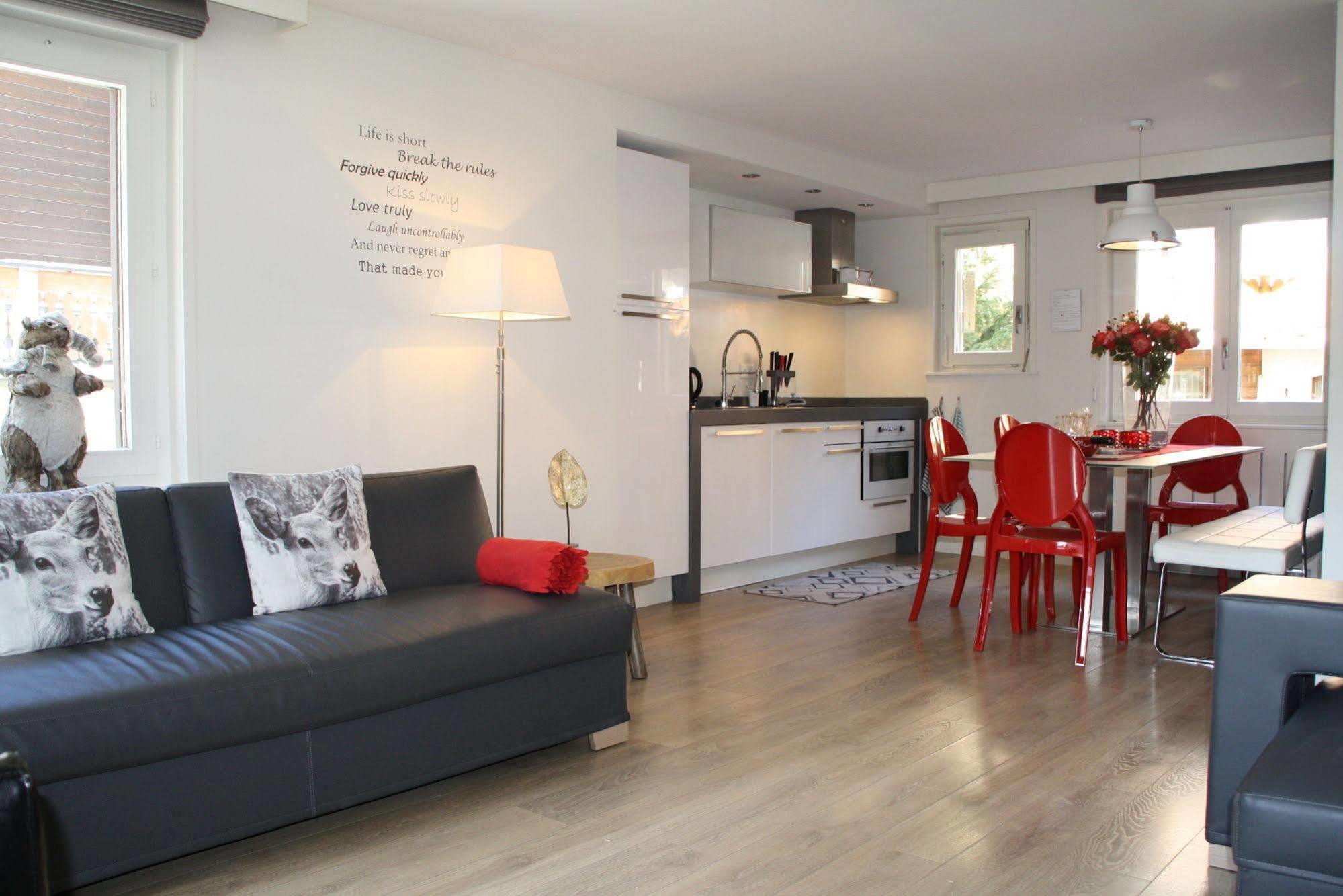 Central & Elegant Apartments,Partially With Fireplace, By Zermatt Rental Dış mekan fotoğraf